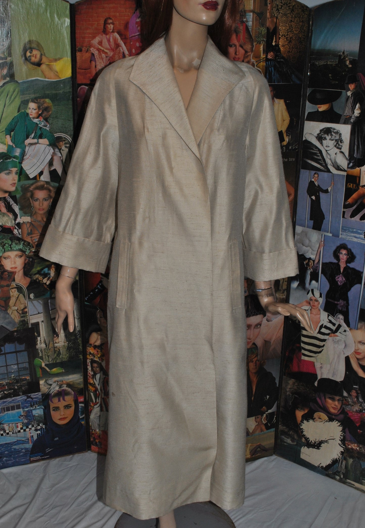 Faux Silk Dupioni Evening Coat from Lampert