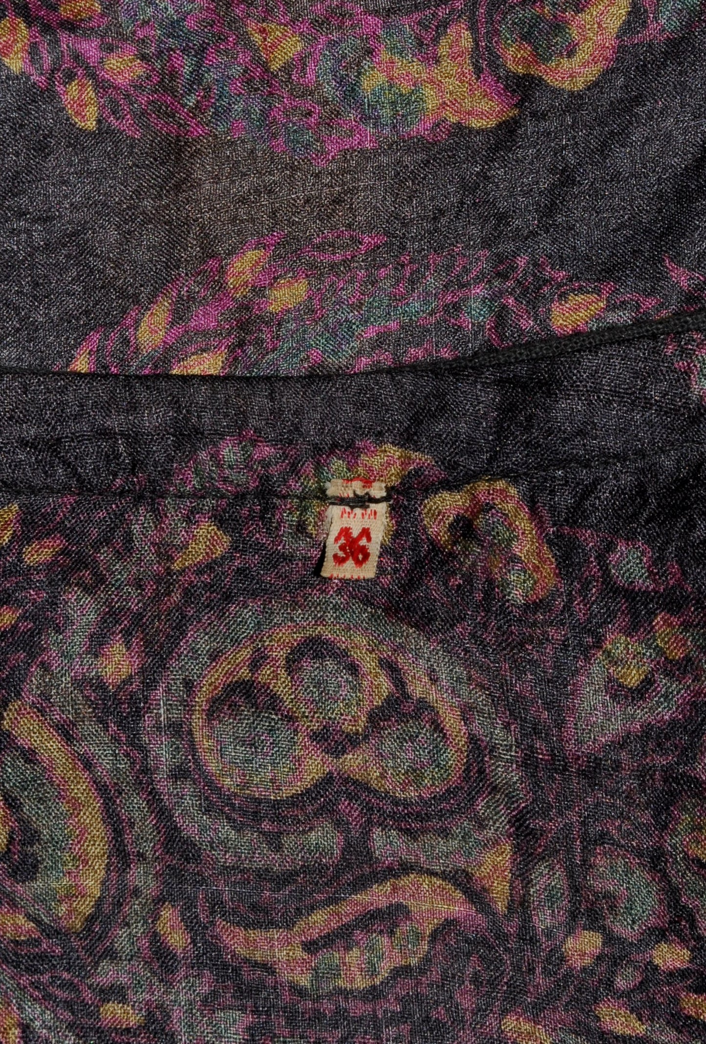 Unlabelled Indian Printed Silk Blouse