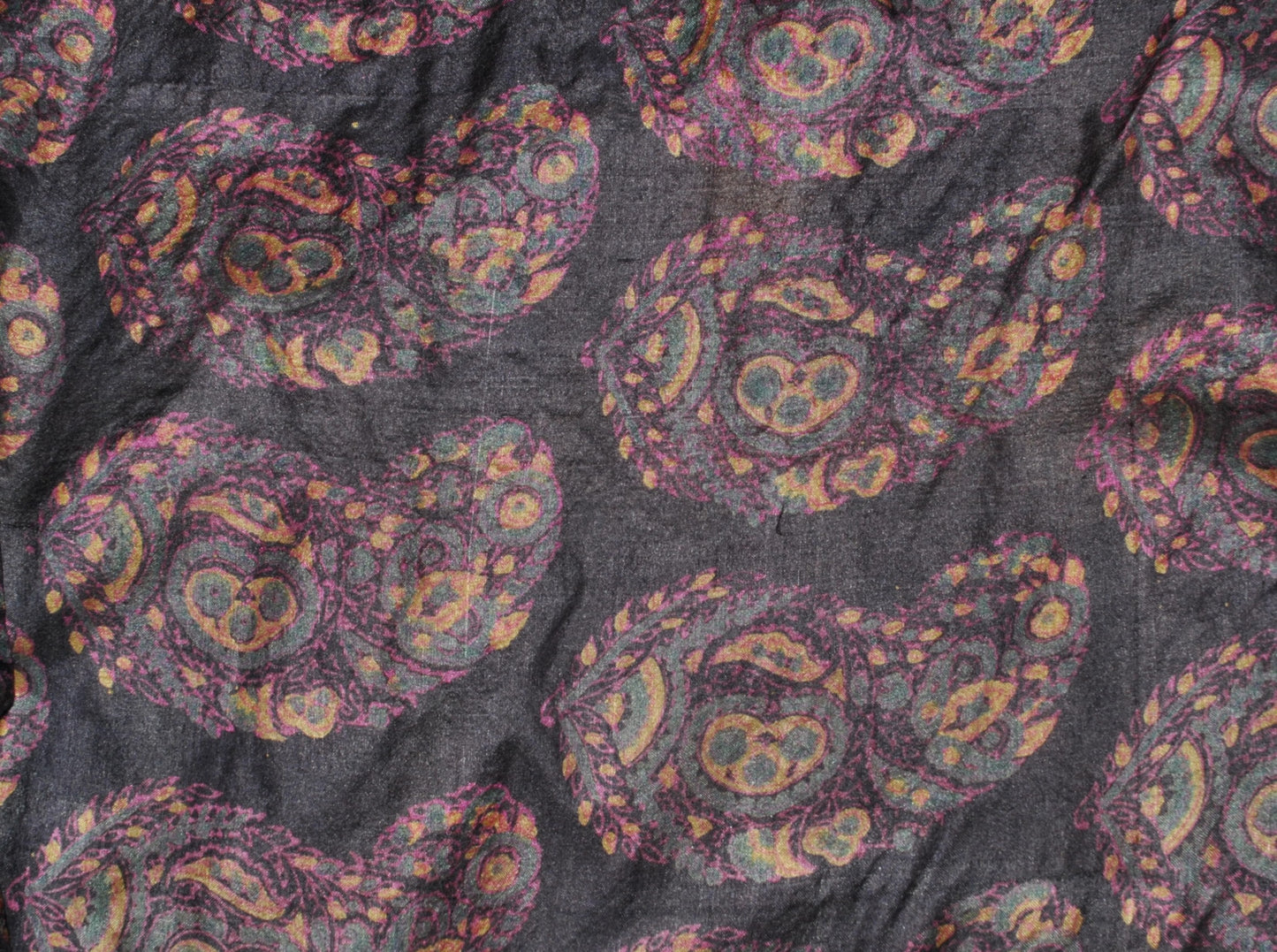 Unlabelled Indian Printed Silk Blouse