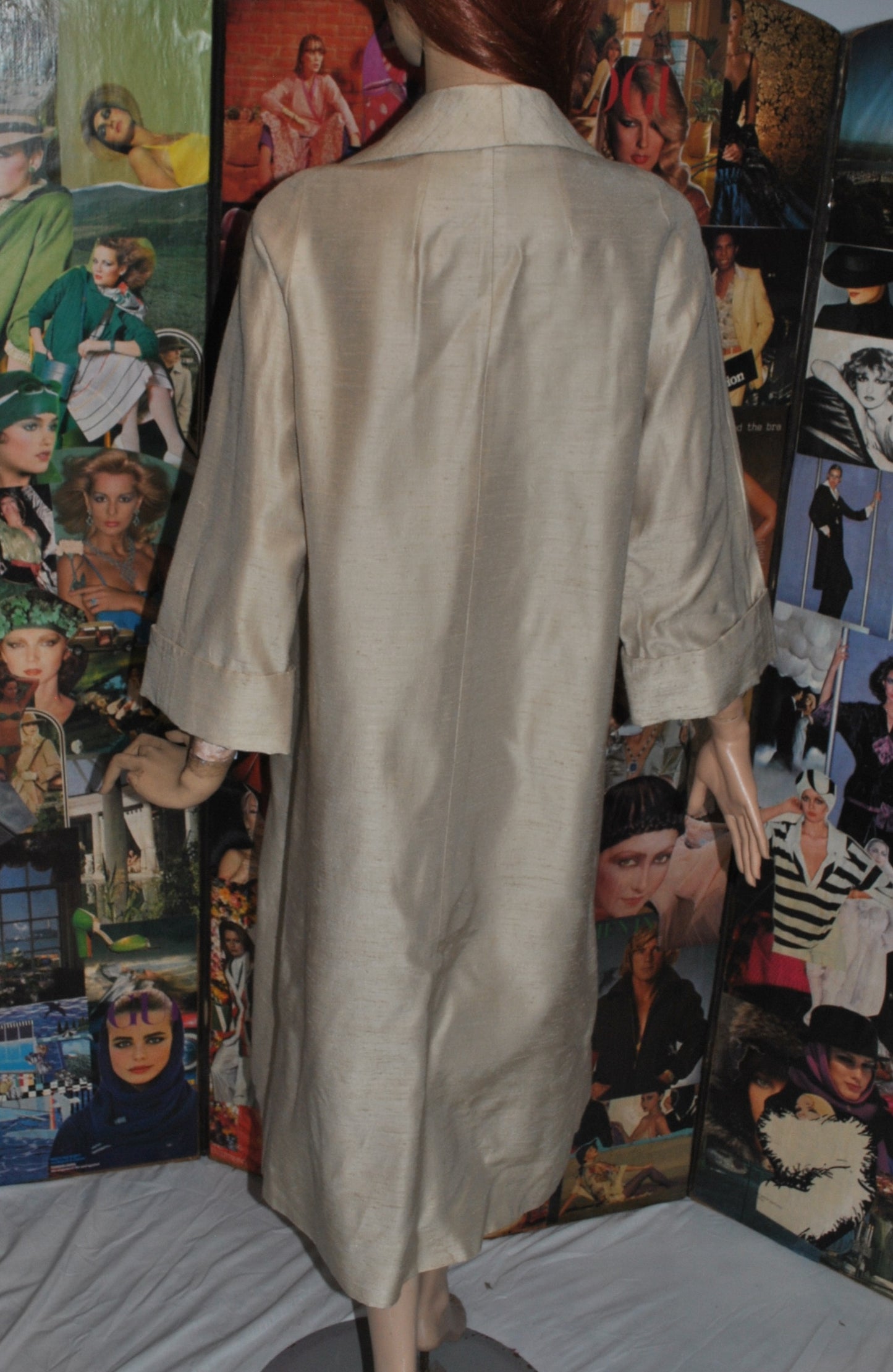 Faux Silk Dupioni Evening Coat from Lampert