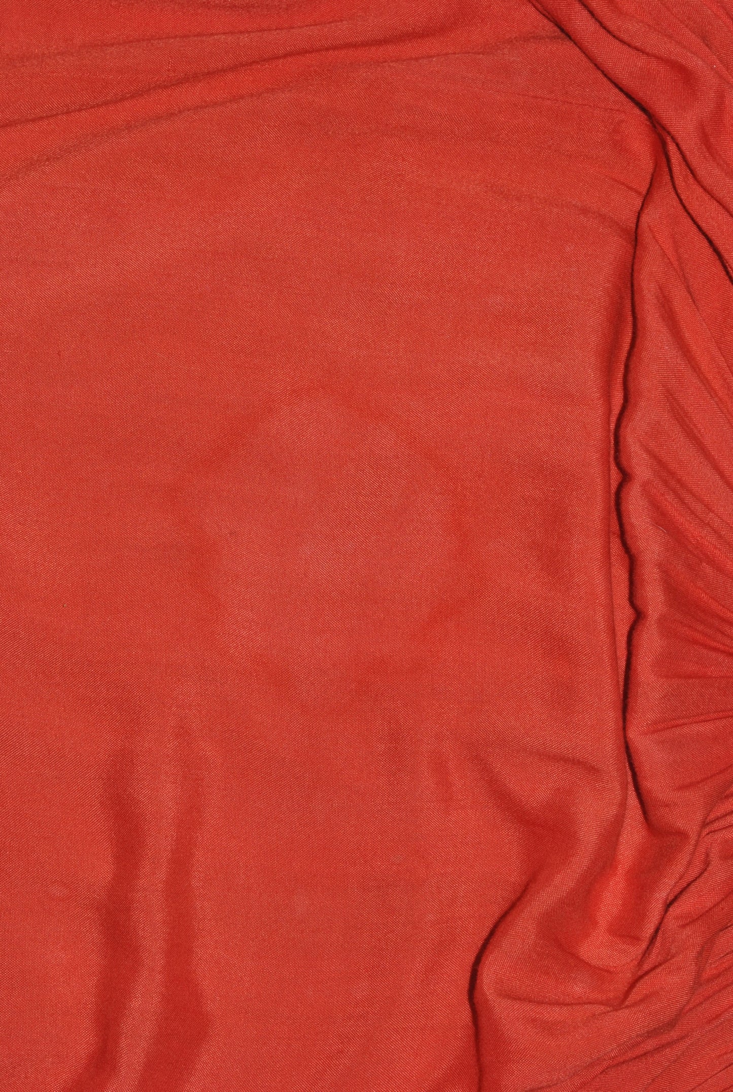Unlabelled Afghan Style Orange Dress with Embroidery