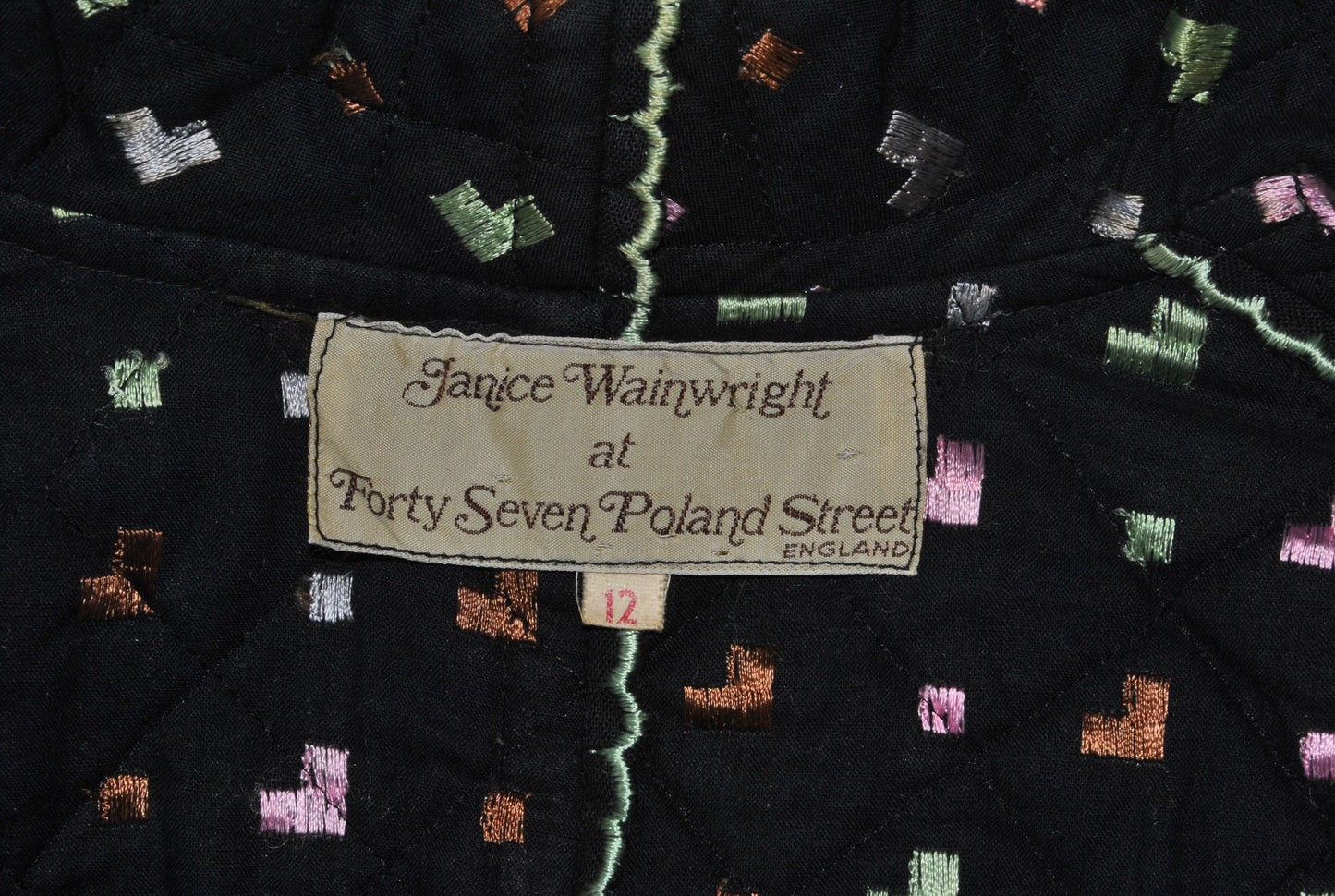 Janice Wainwright Embroidered and Quilted Jacket and Coordinated Skirts