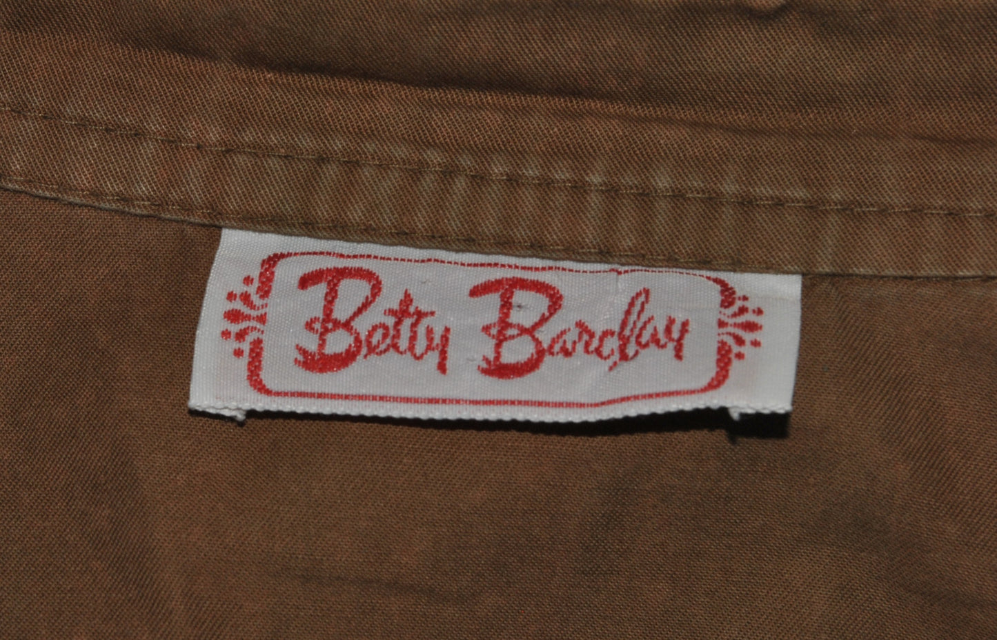Brown Flight-suit Style Jumpsuit from Betty Barclay