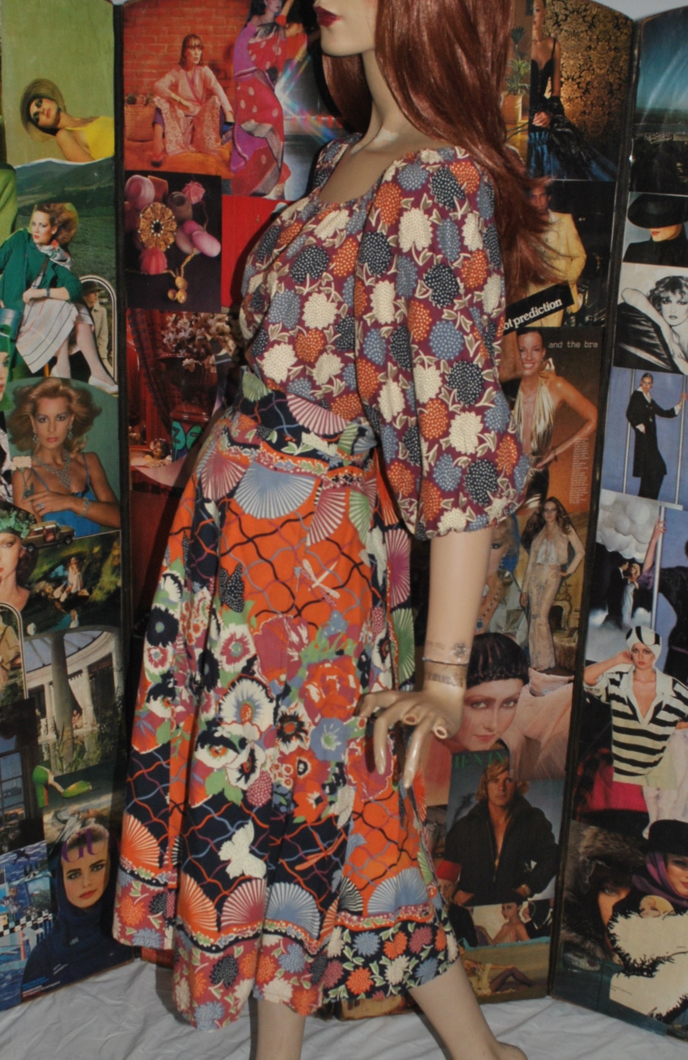 'Jake London' Ensemble with print designed by Susan Collier & Sarah Campbell