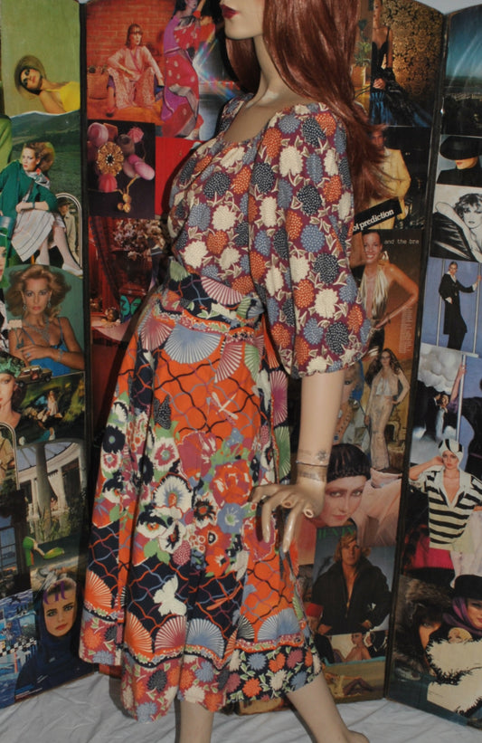 'Jake London' Ensemble with print designed by Susan Collier & Sarah Campbell
