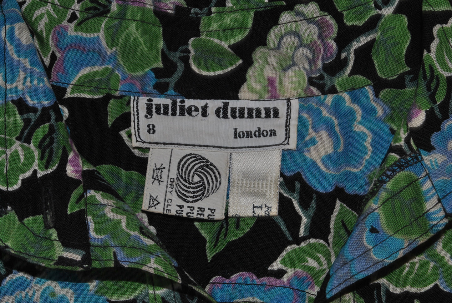 Green Floral Wool set from Juliet Dunn