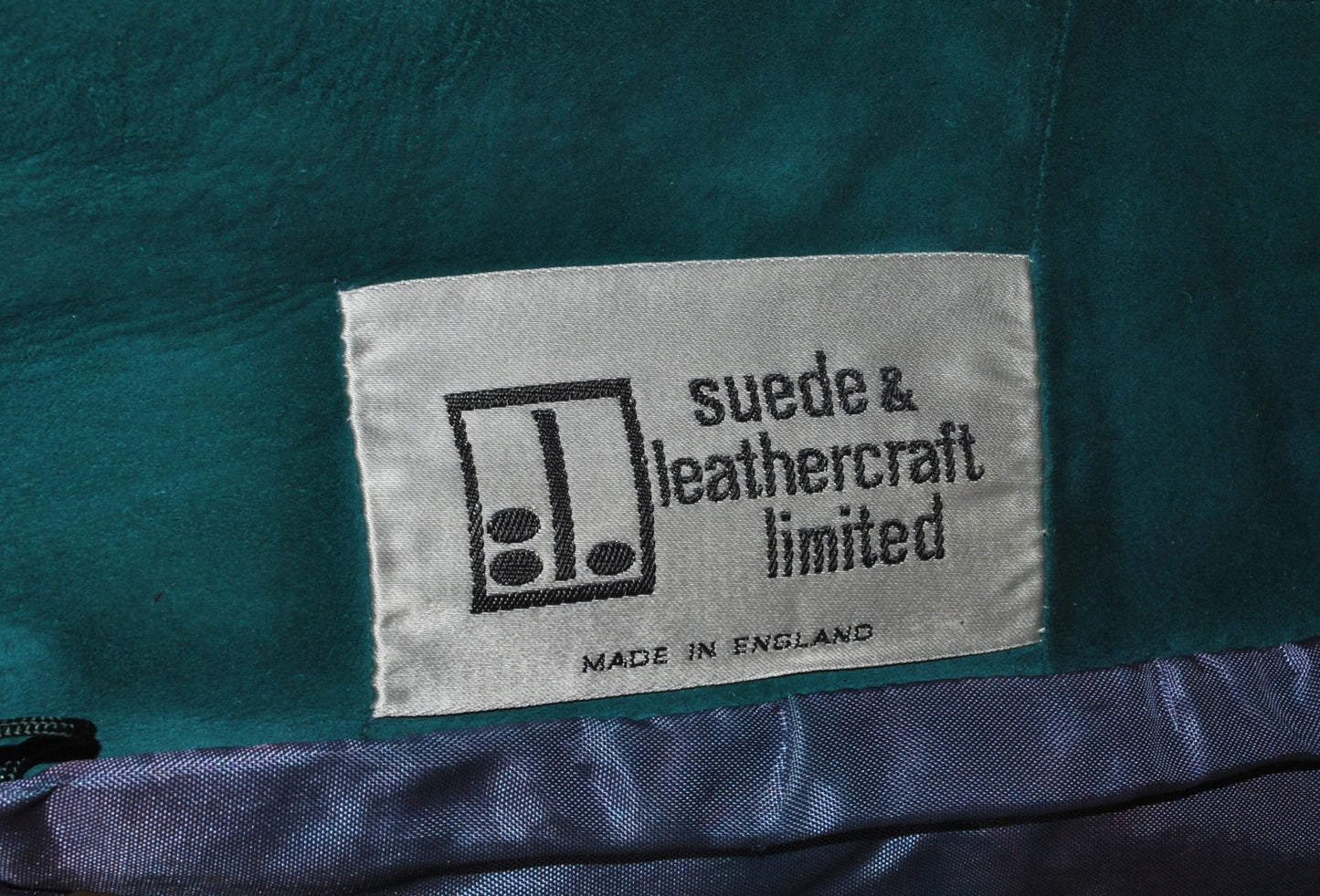 Teal Suede Coat