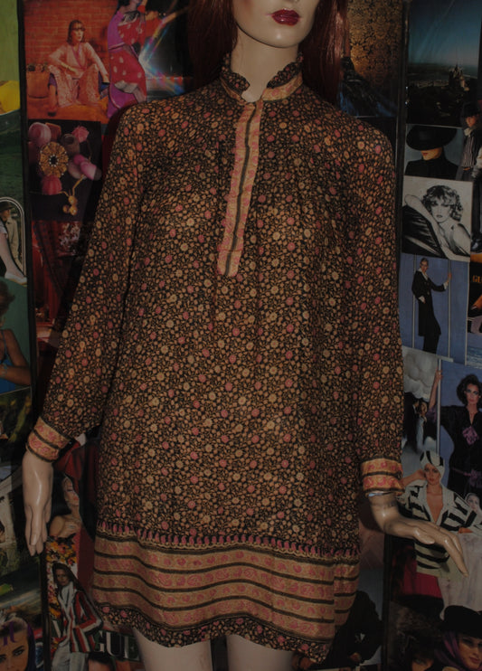 Vintage Indian Silk Kurta