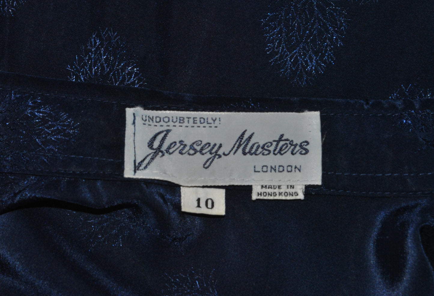 Tree Motif Blouse and Skirt from Jersey Masters