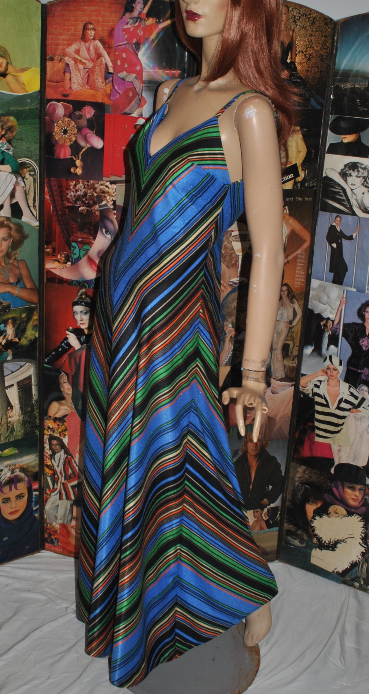 Striped Dress from Polly Peck by Sybil Zelker