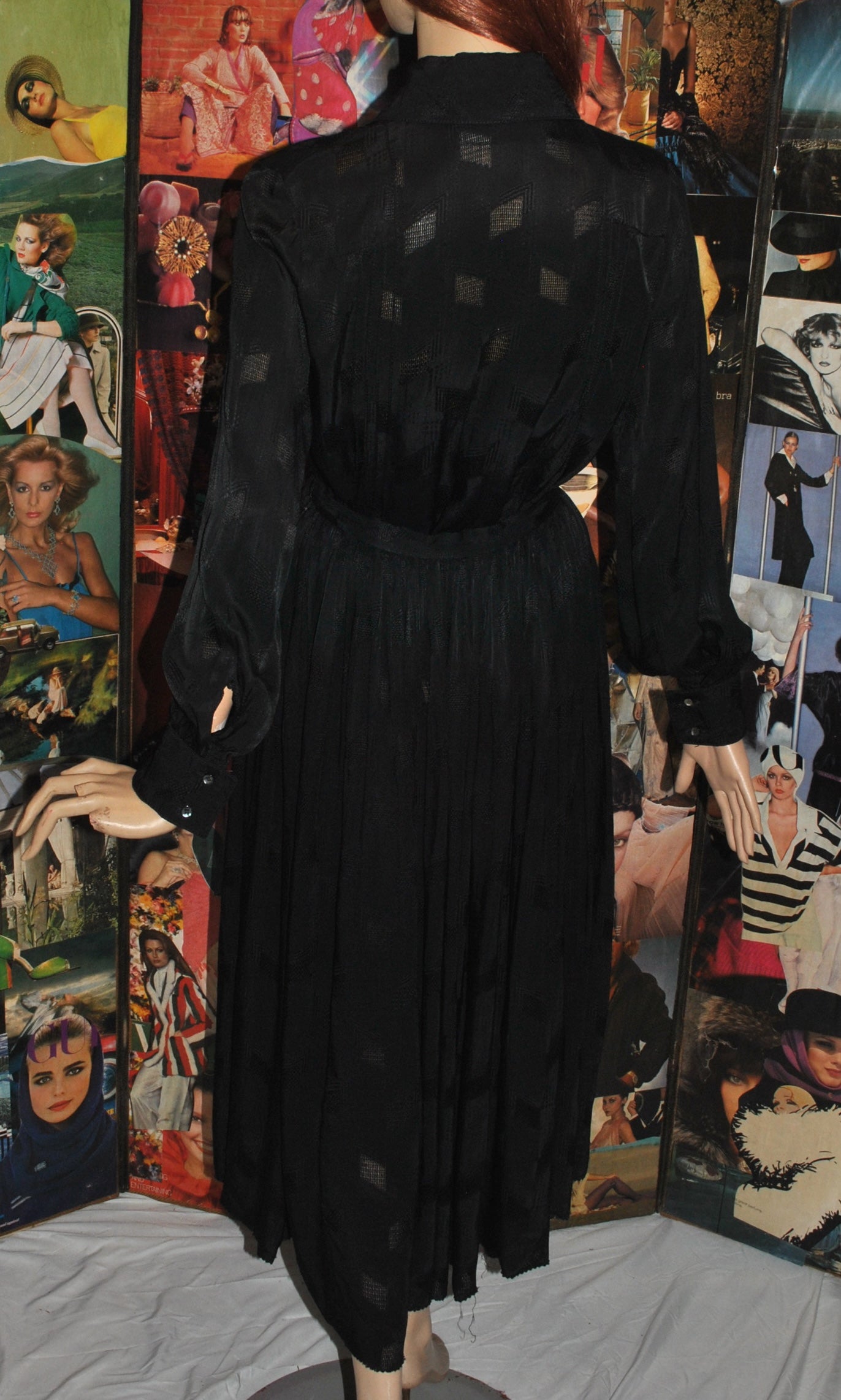 Black Jacquard Set from Bill Gibb