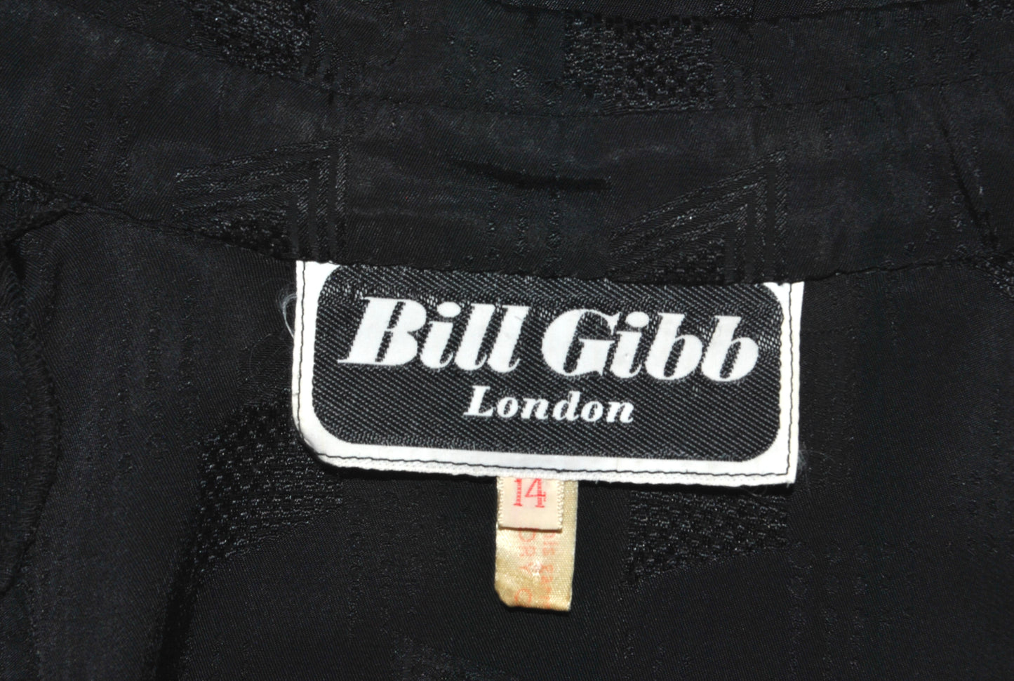 Black Jacquard Set from Bill Gibb