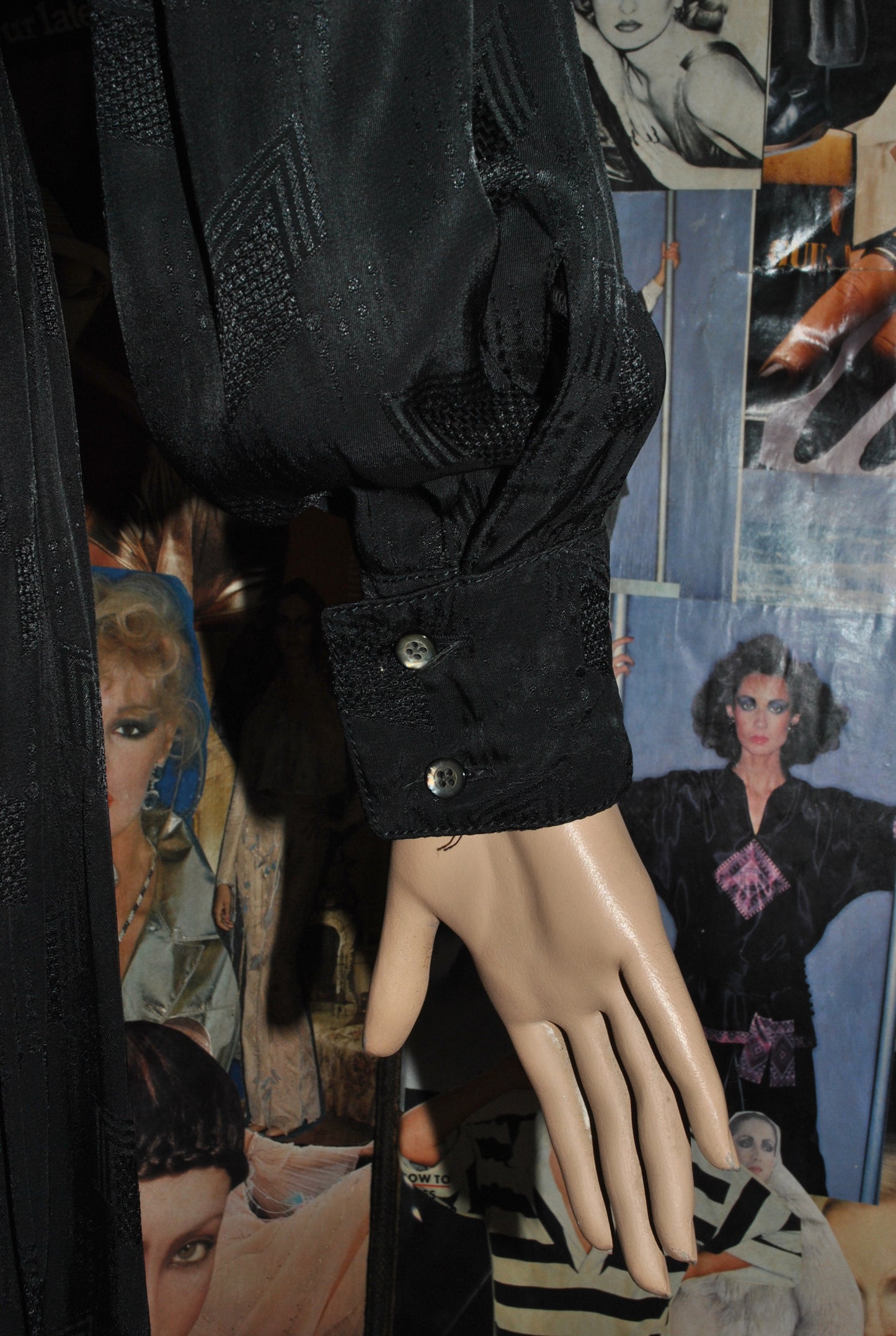 Black Jacquard Set from Bill Gibb